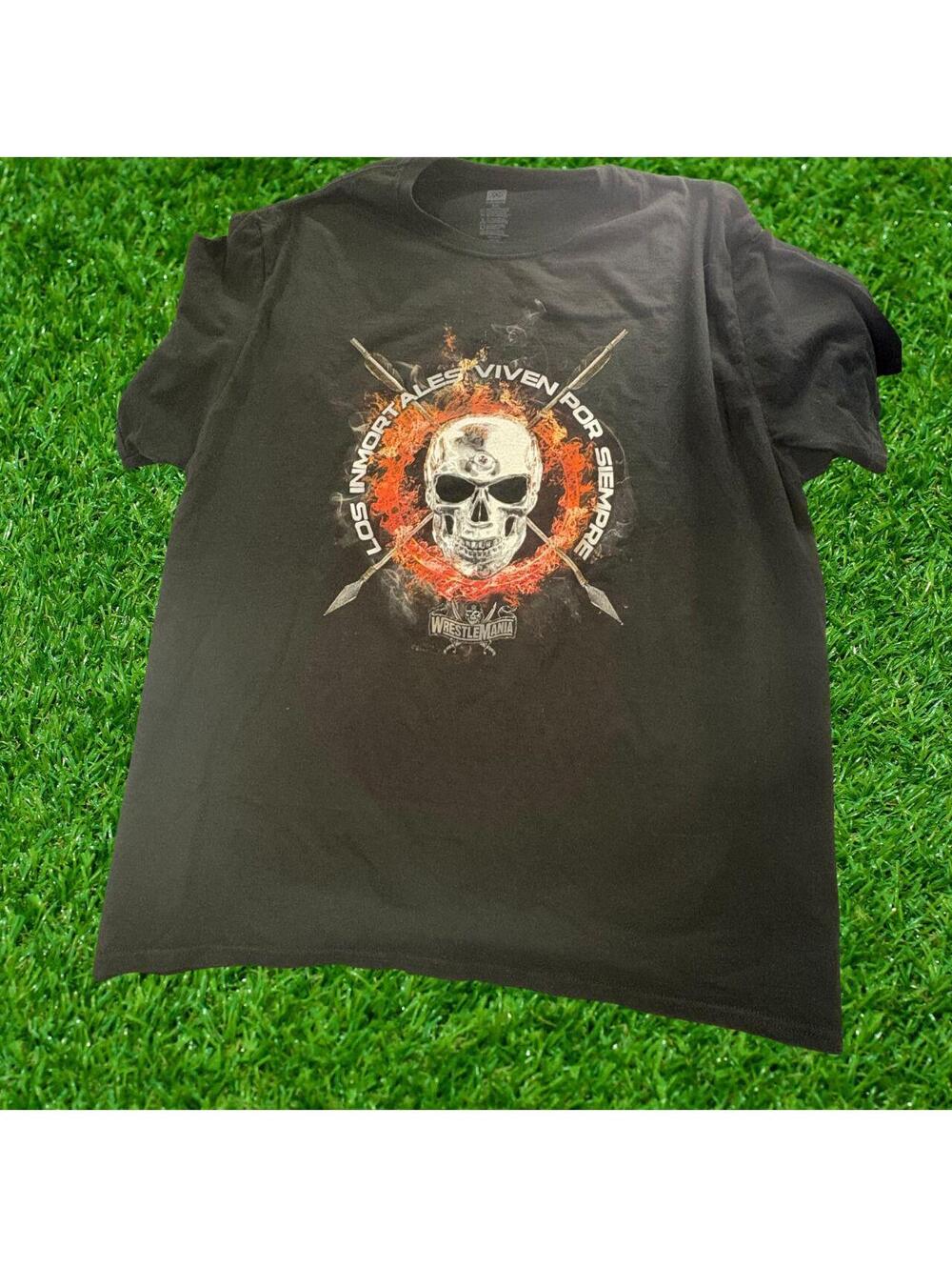 WWE Men's Black Tshirt